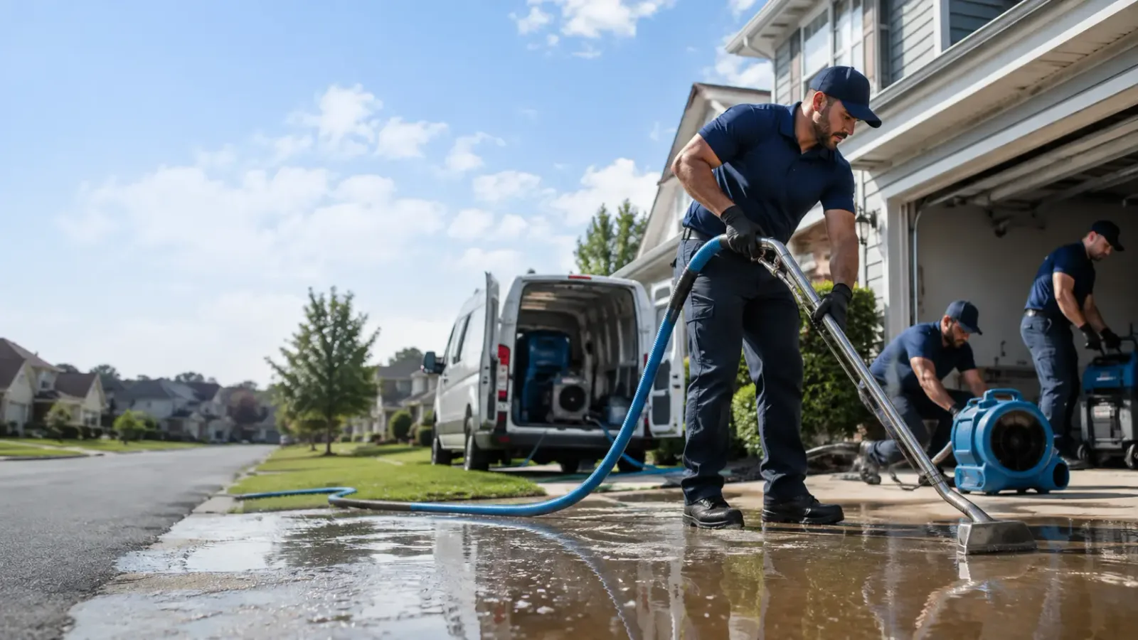 Flood Damage Restoration in Portlandville, NY
